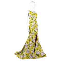 John Galliano Spring 2002 Floral Dress