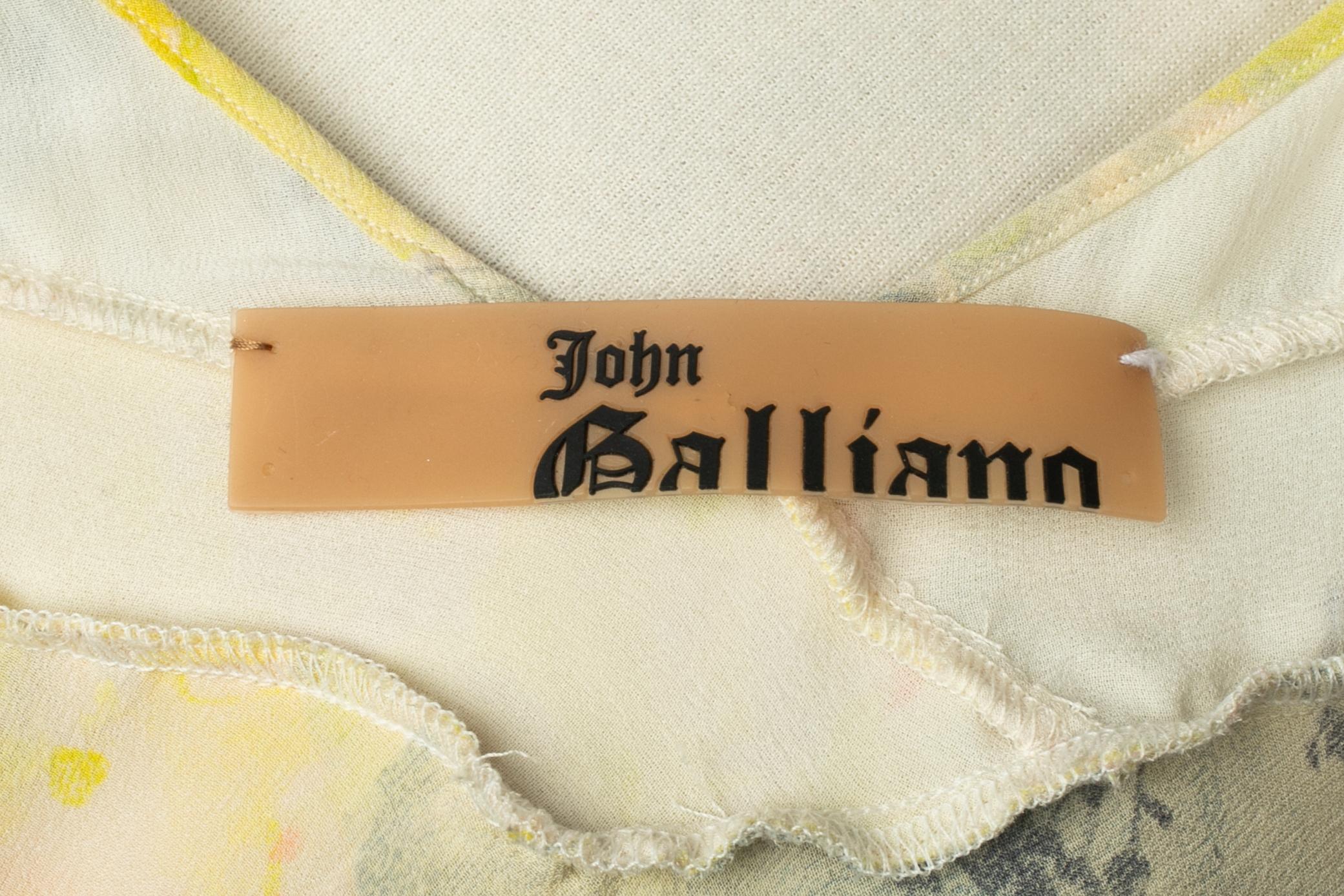 Abito di John Galliano primavera 2003 in vendita 5