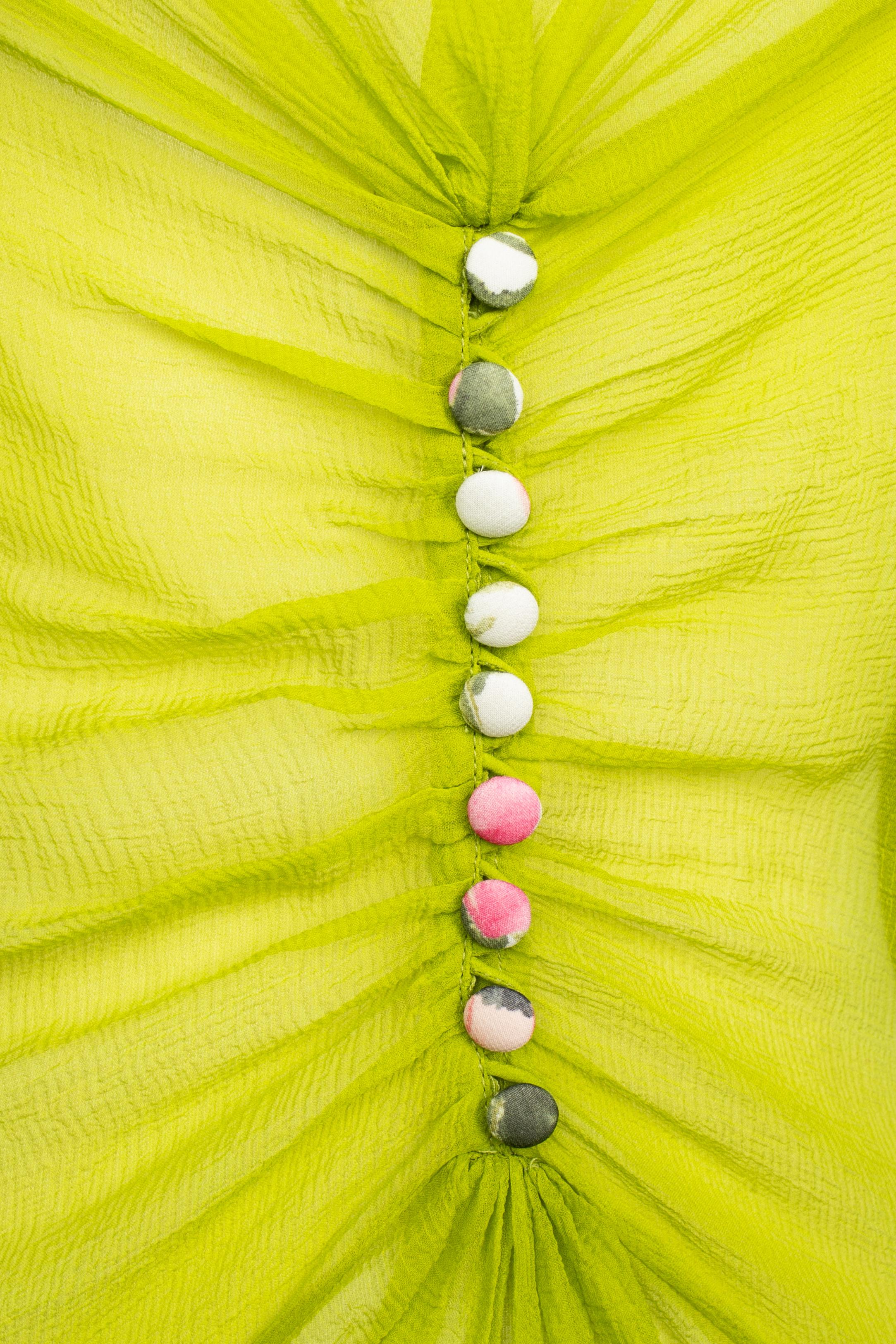 Robe du printemps 2005 de John Galliano Excellent état - En vente à SAINT-OUEN-SUR-SEINE, FR