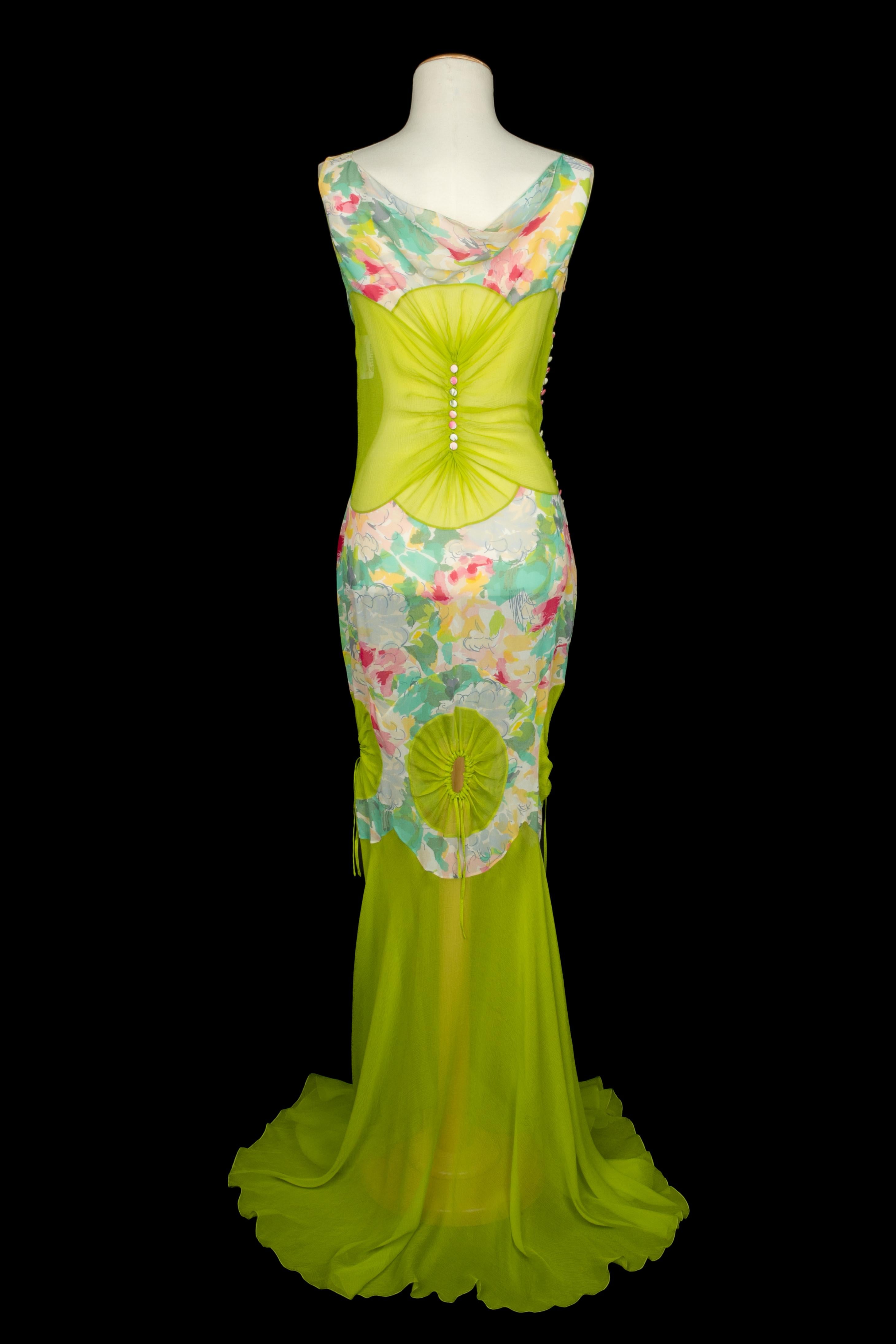 Robe du printemps 2005 de John Galliano en vente 2