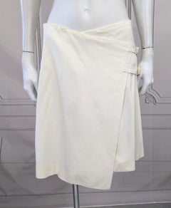 John Galliano Spring/Summer 2000 Asymmetrical Wrap Kilt Skirt