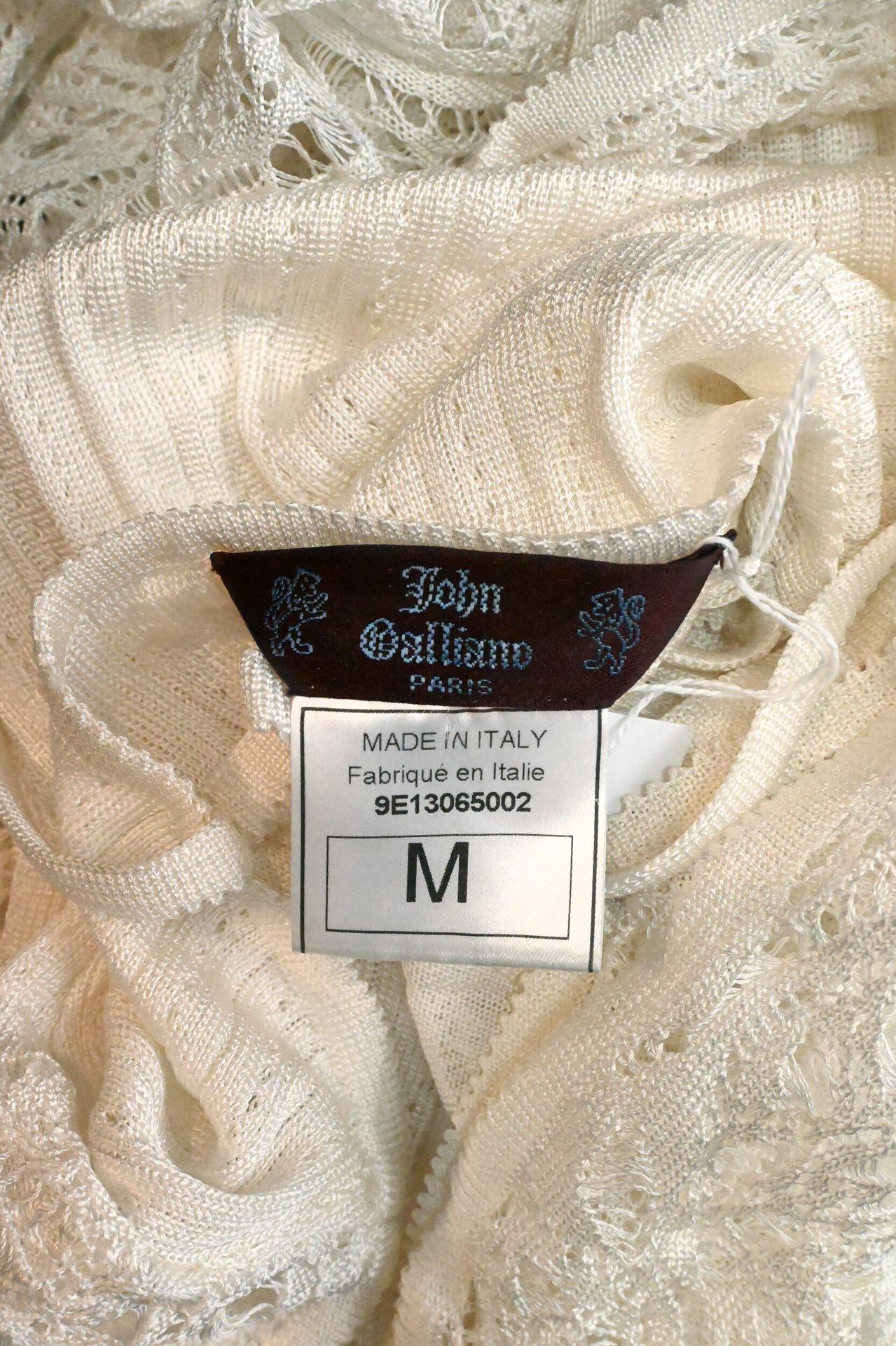 John Galliano Spring Summer S/S 1999 robe de mariée en tricot et crochet Pour femmes en vente