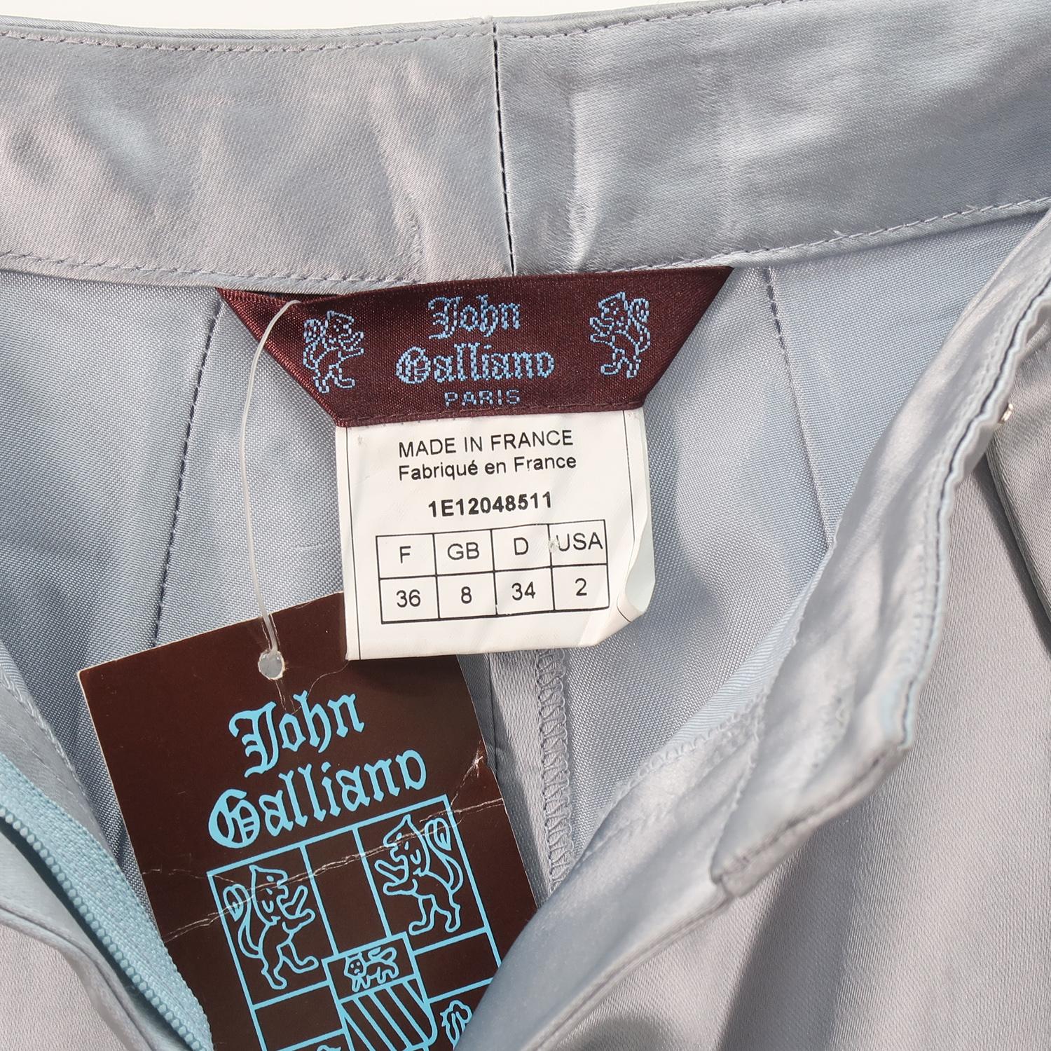 John Galliano SS-1993 Cropped Acetate Pants In Excellent Condition For Sale In Brussels, BE