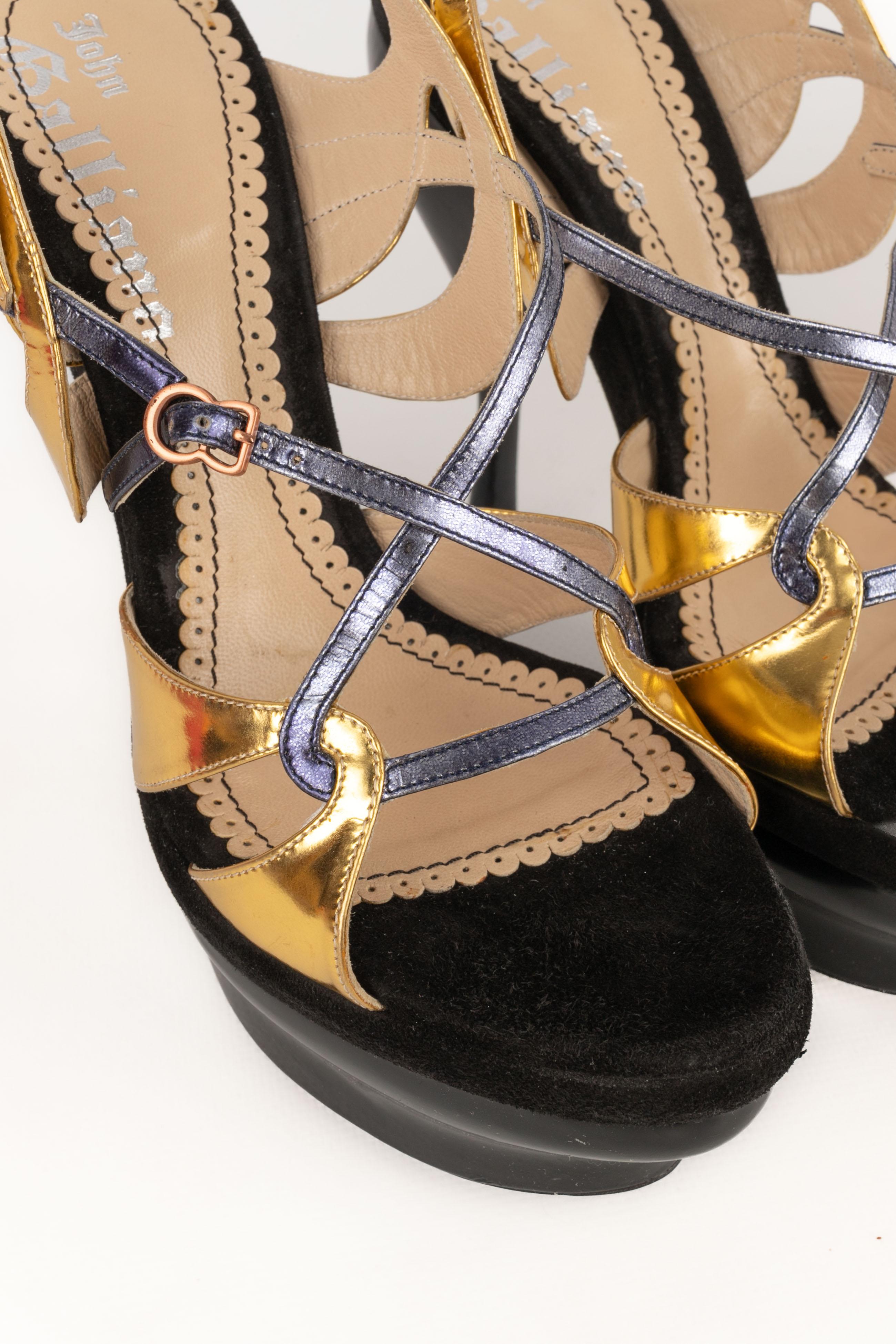 John Galliano stiletto shoes For Sale 1