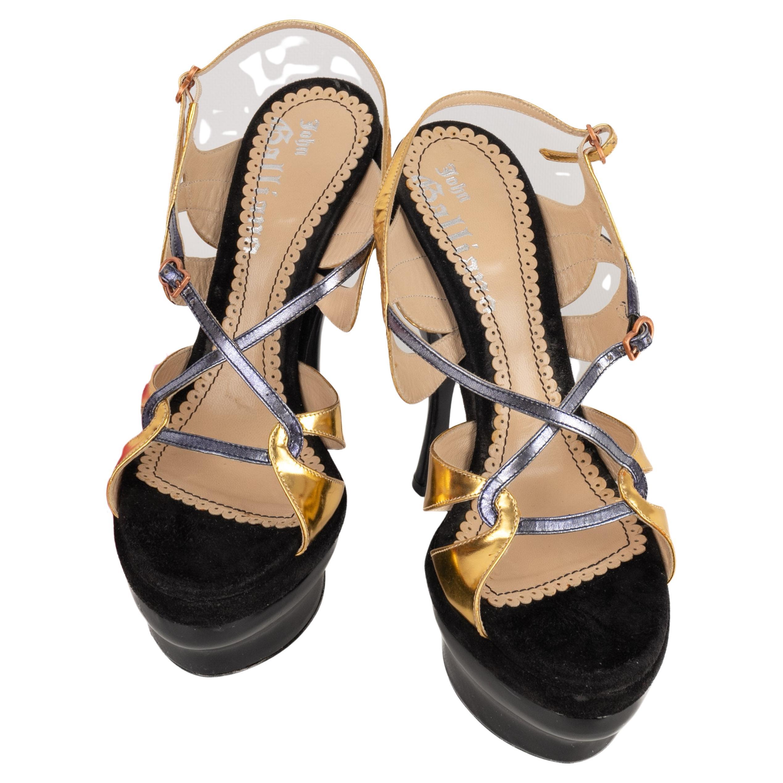 John Galliano stiletto shoes For Sale
