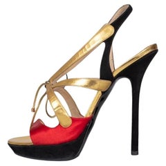 John Galliano Suede
Leather Heels - Size 40