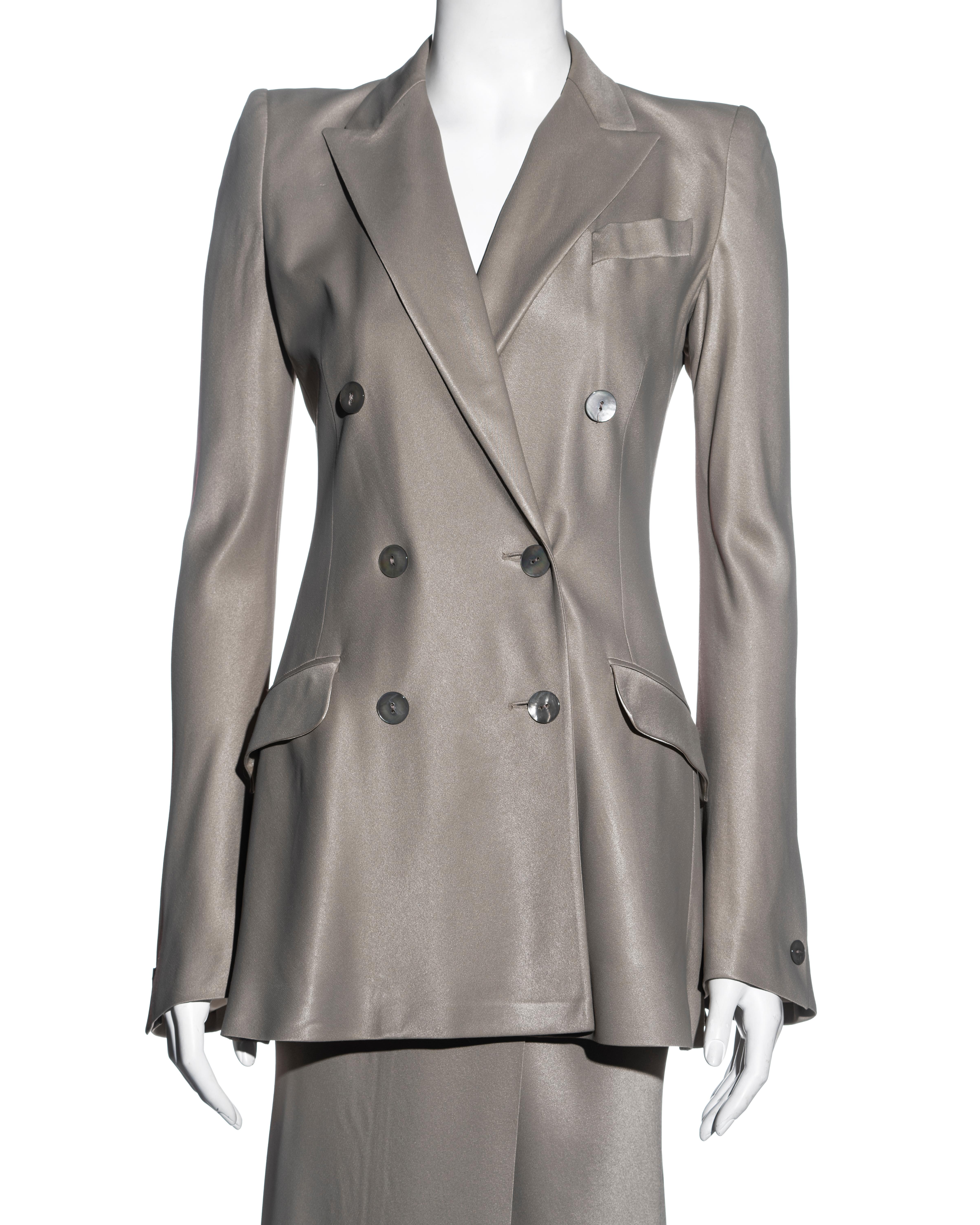 taupe womens suit
