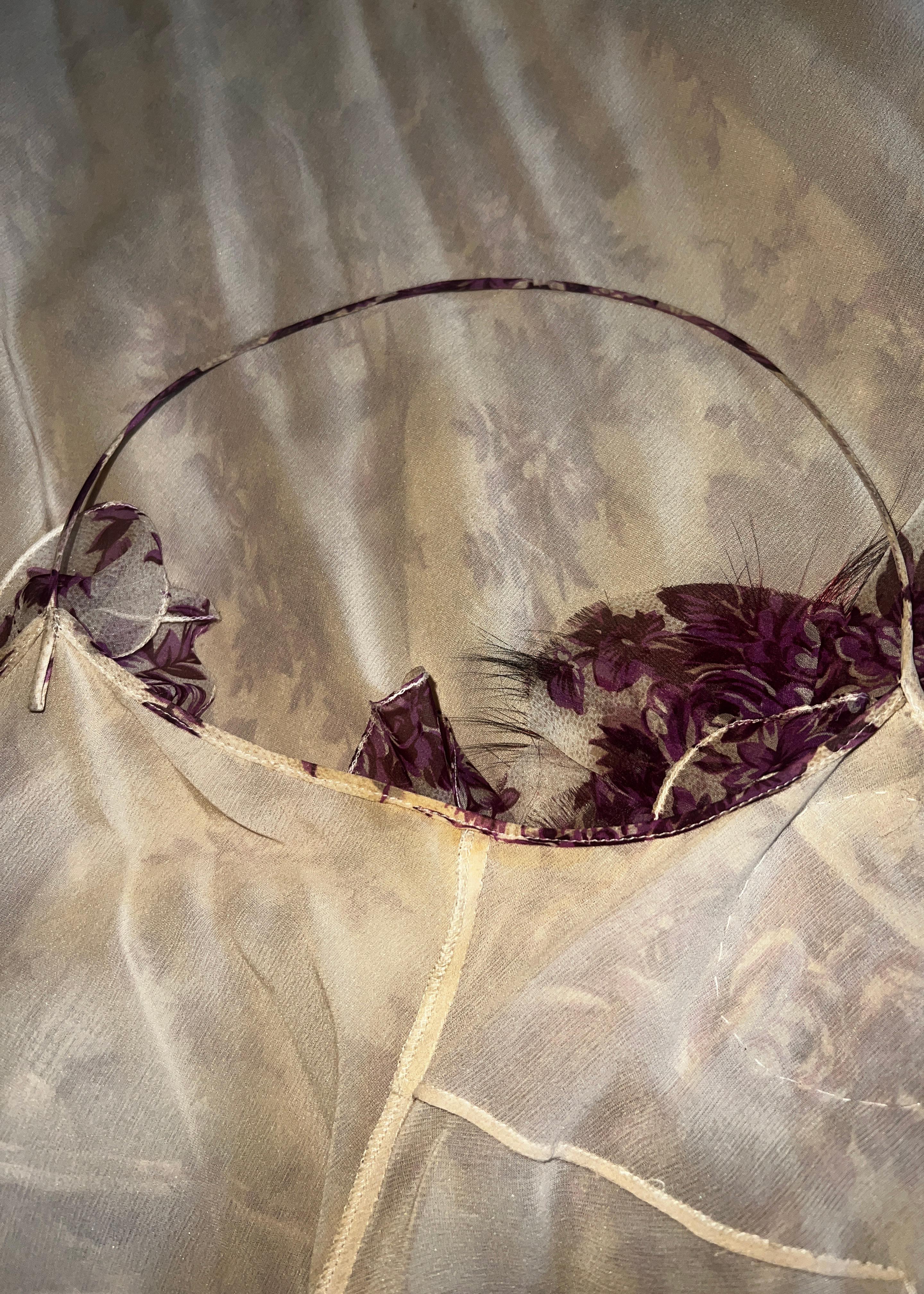 John Galliano Toile de Jouy Silk Dress F/W 2003 9