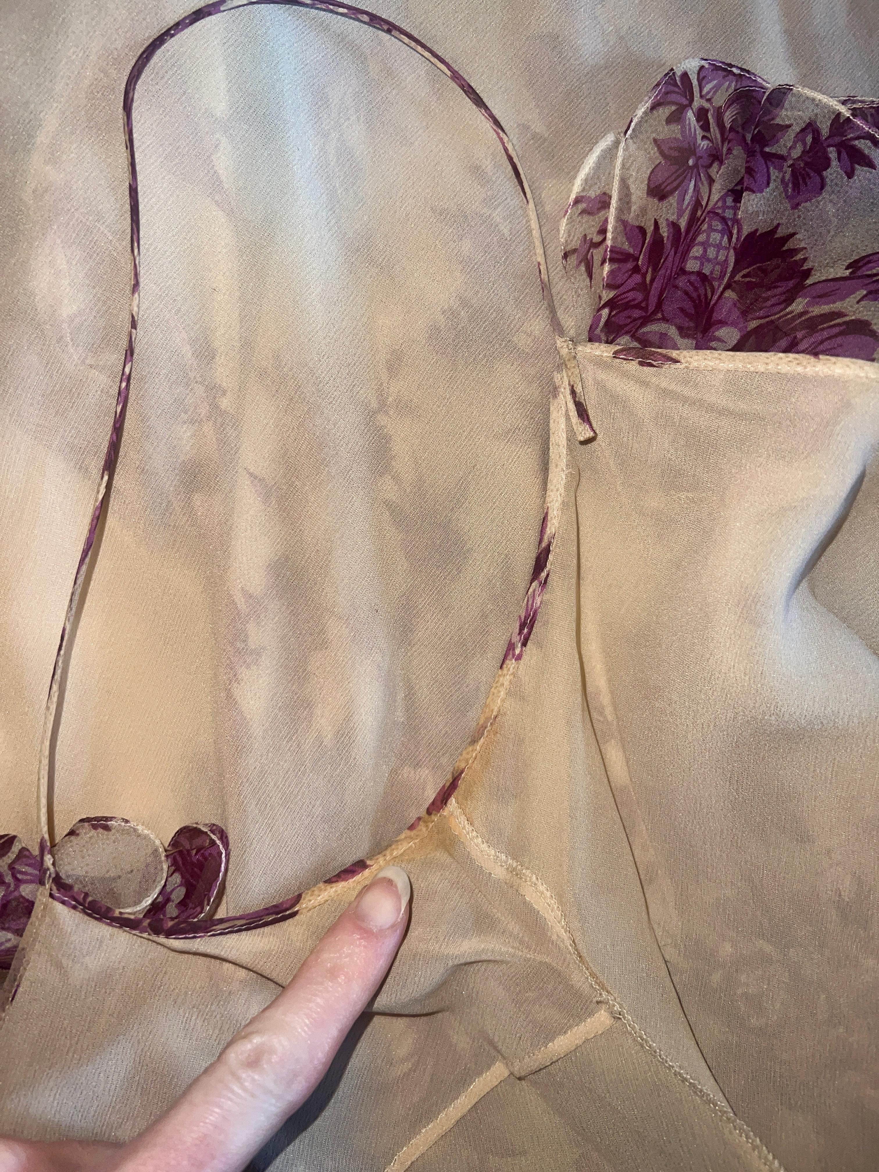 John Galliano Toile de Jouy Silk Dress F/W 2003 11
