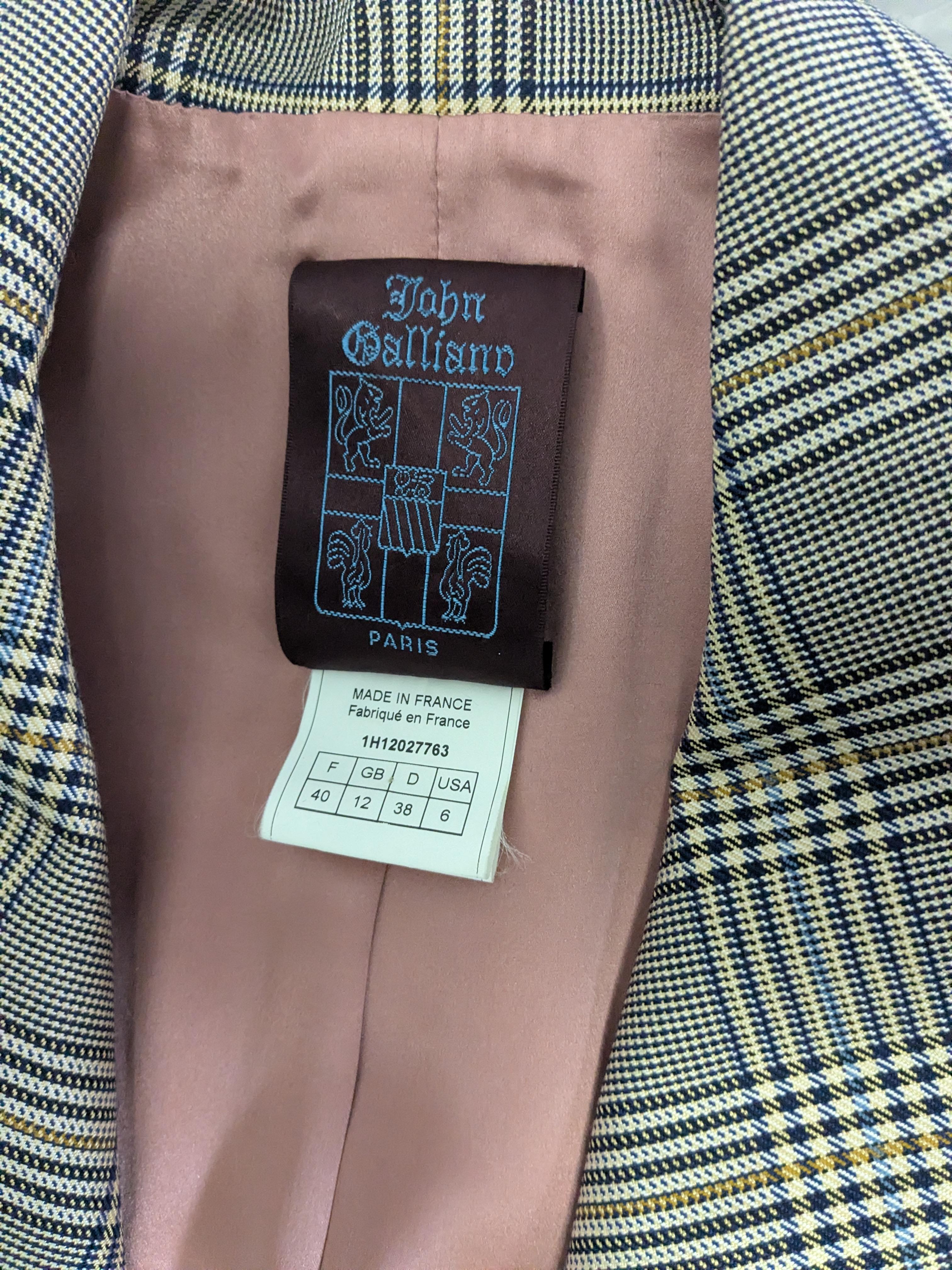 John Galliano Victorian Revival Opulent Jacket F/W2001 For Sale at