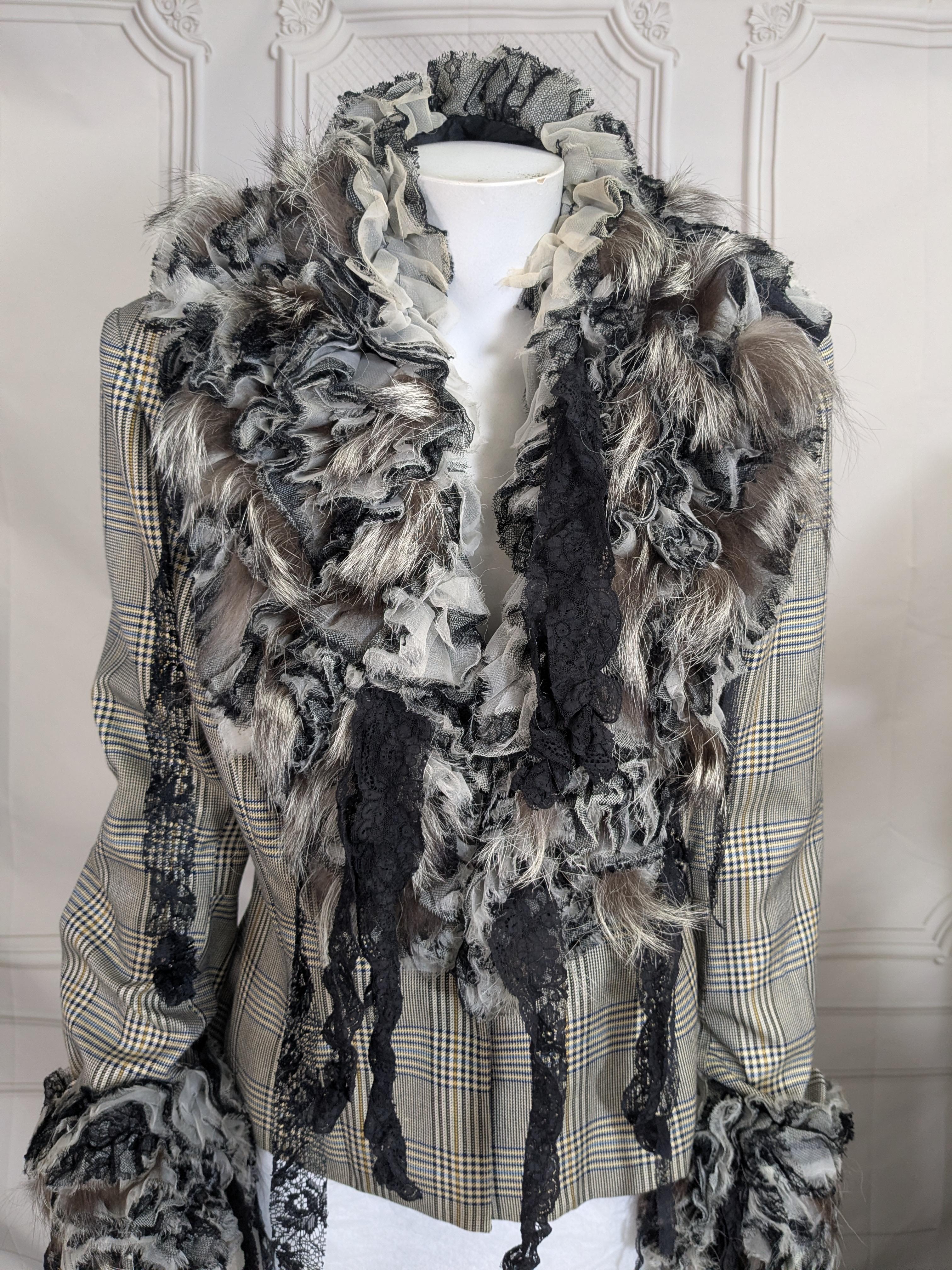 John Galliano Victorian Revival Opulent Jacket F/W2001 For Sale at