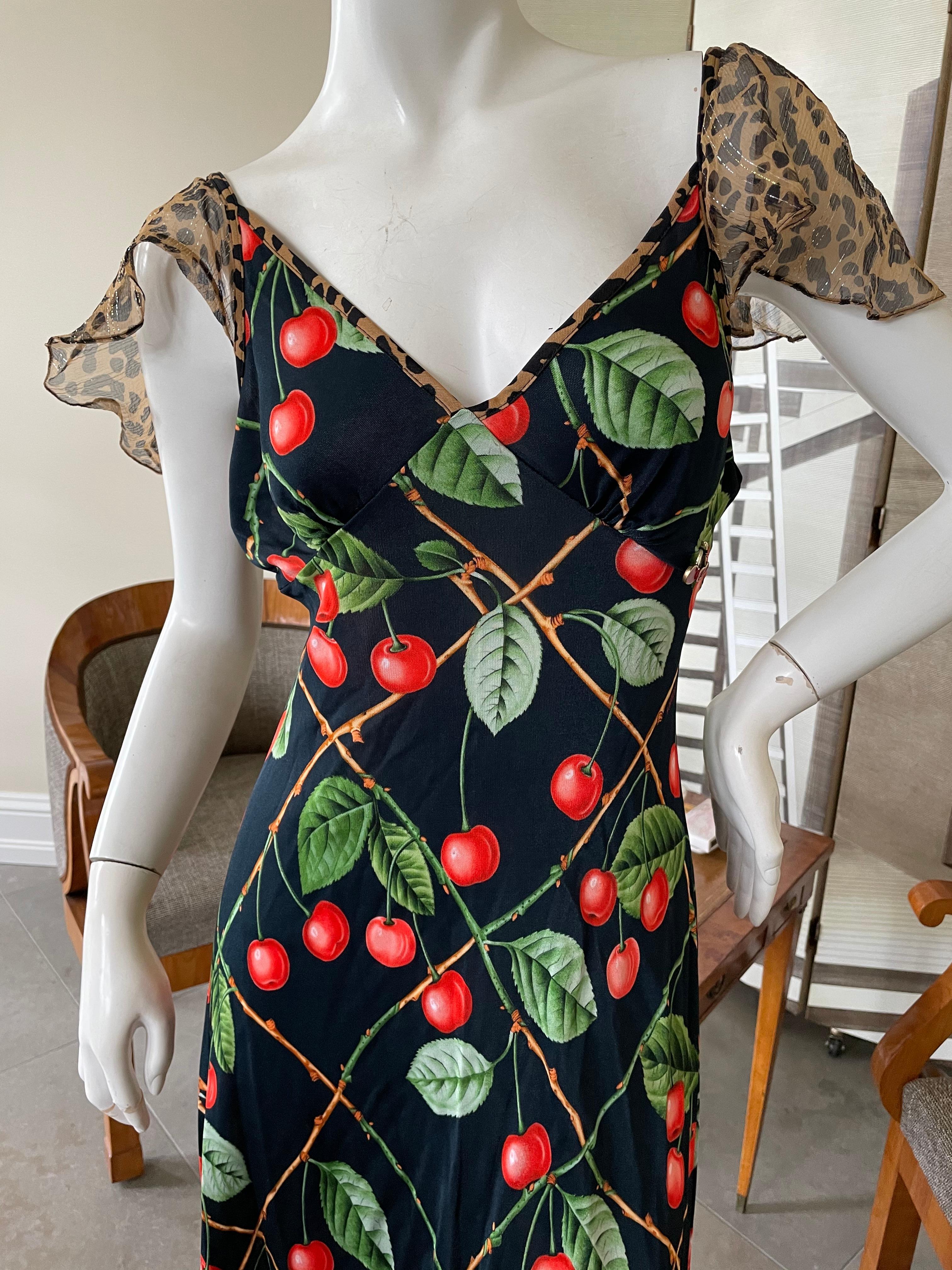 vintage cherry dress