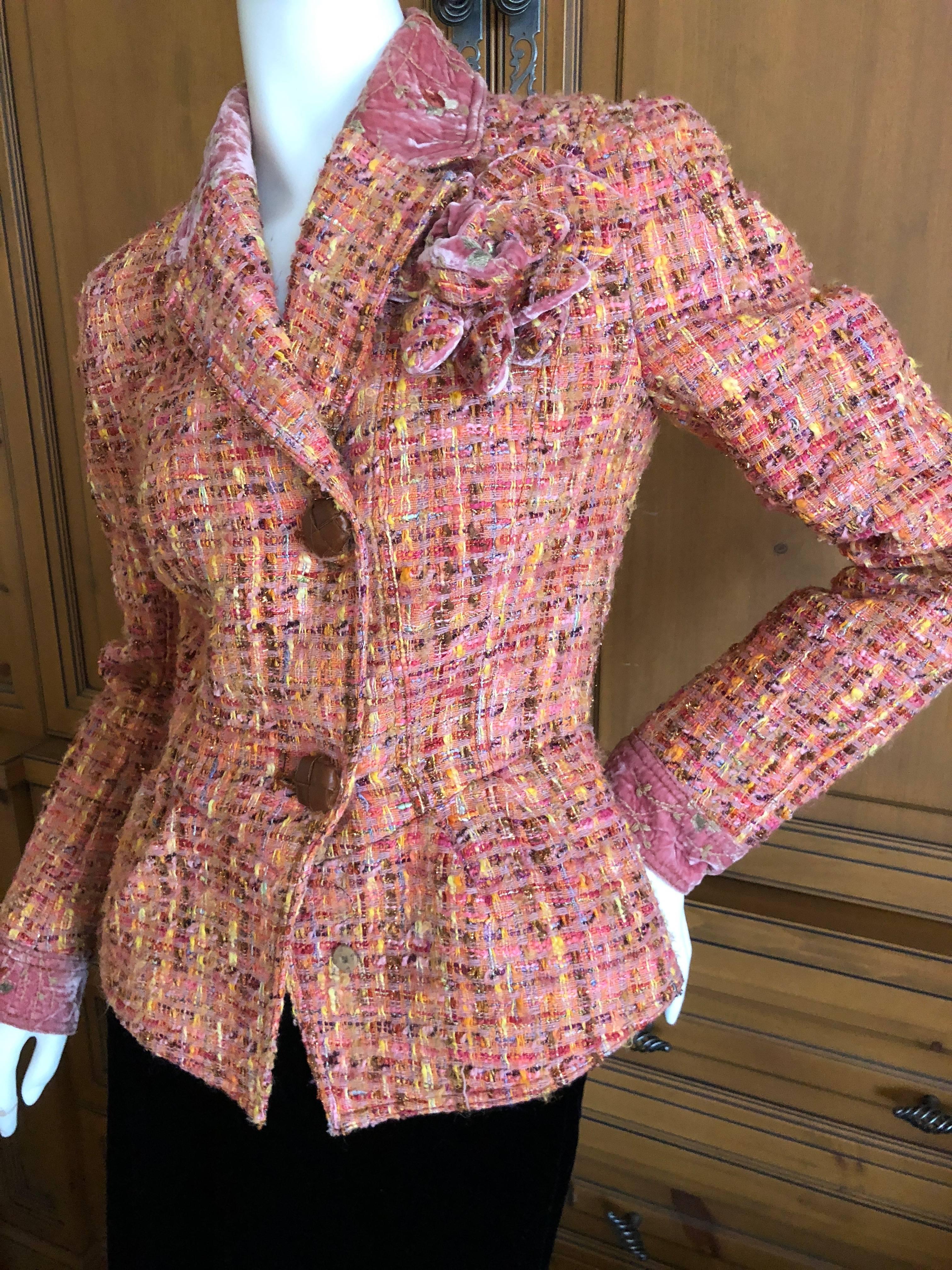 peplum tweed jacket