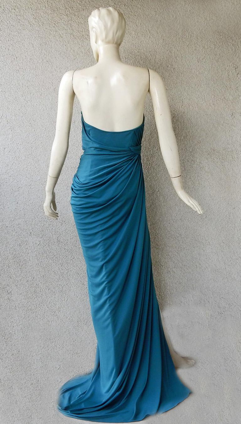 John Galliano 2009 Grecian Sculptured Gown For Sale 1