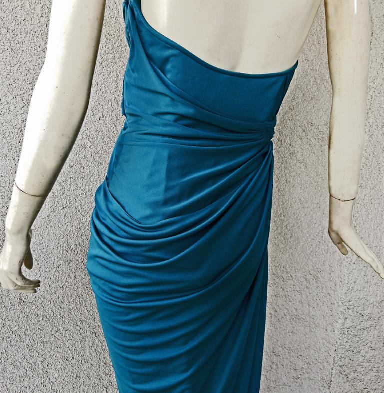 John Galliano 2009 Grecian Sculptured Gown For Sale 2