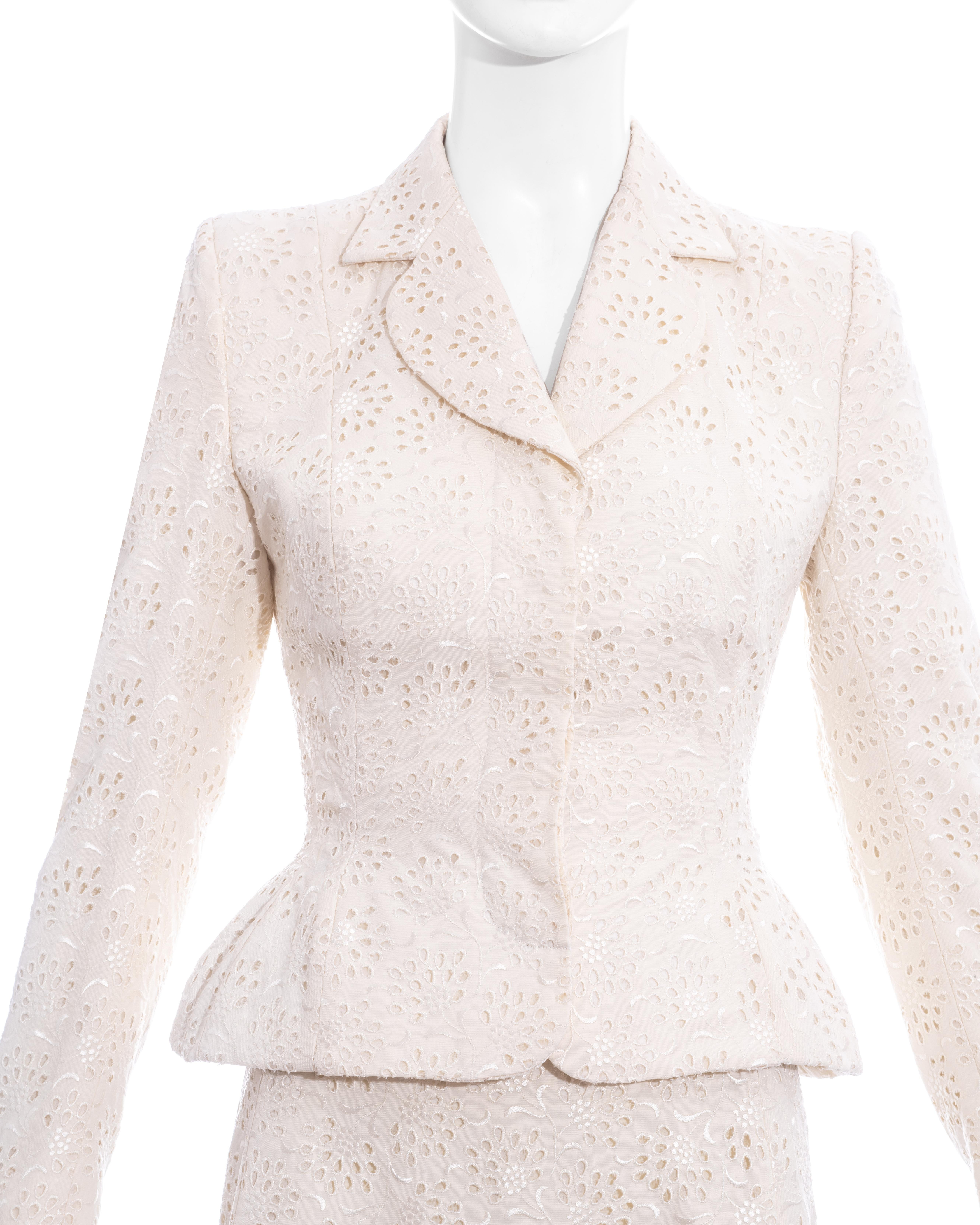 suit broderie anglaise dress
