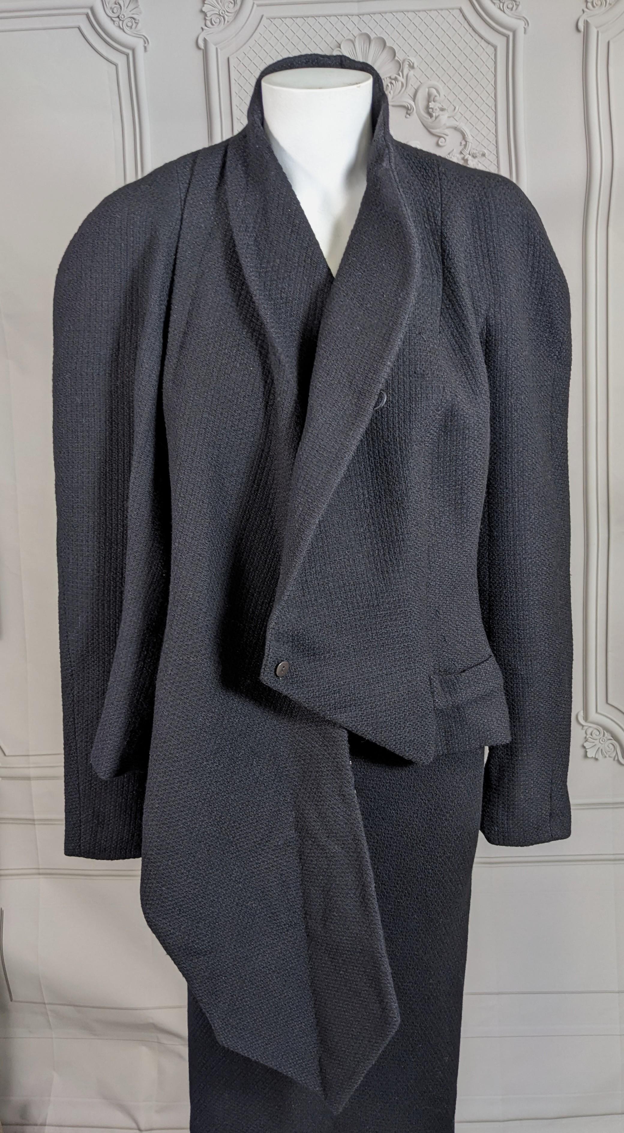 Traje de crepé de lana John Galliano, Colección Maorí Otoño-Invierno 1999. en venta 15