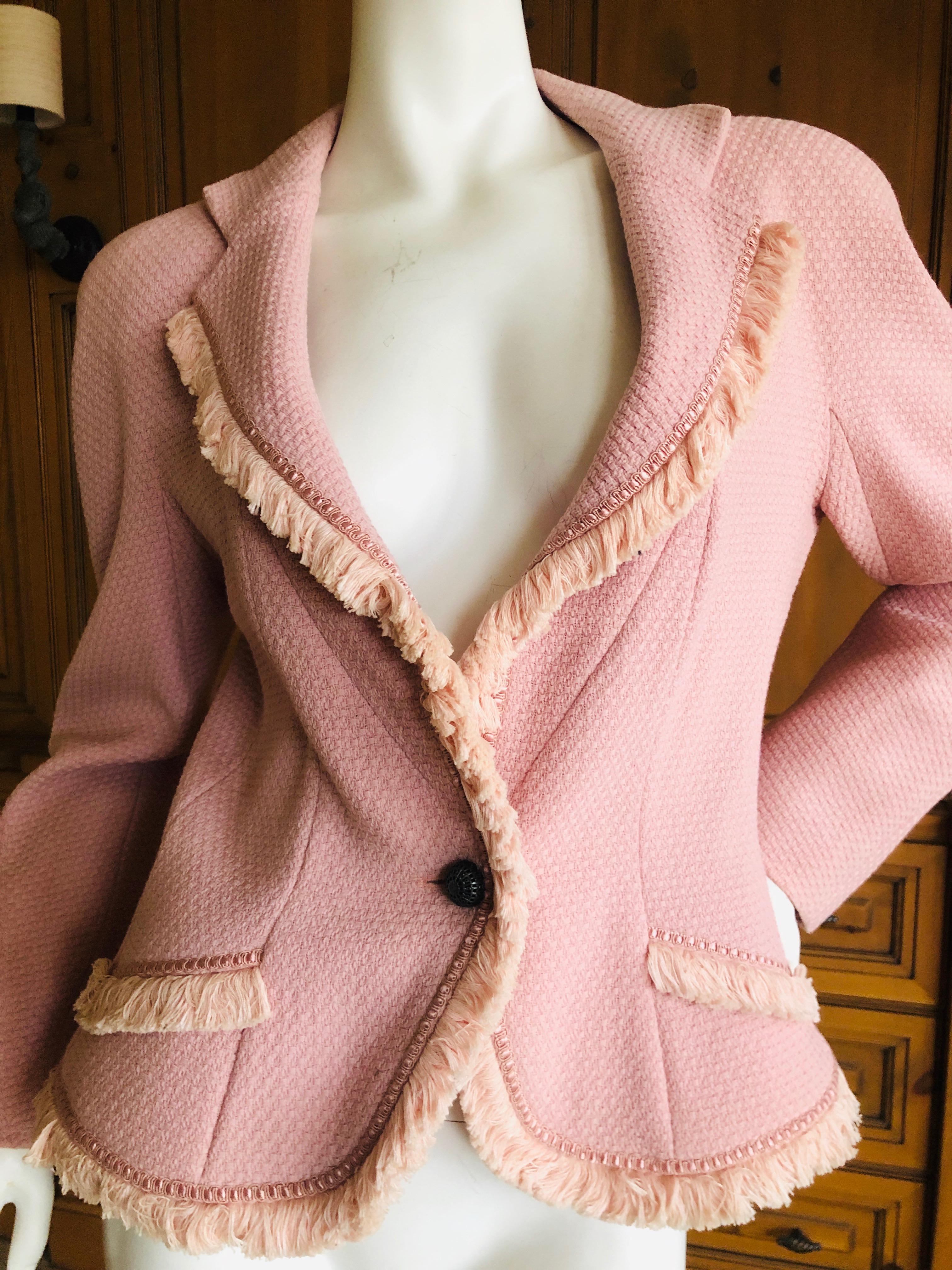 dior pink jacket