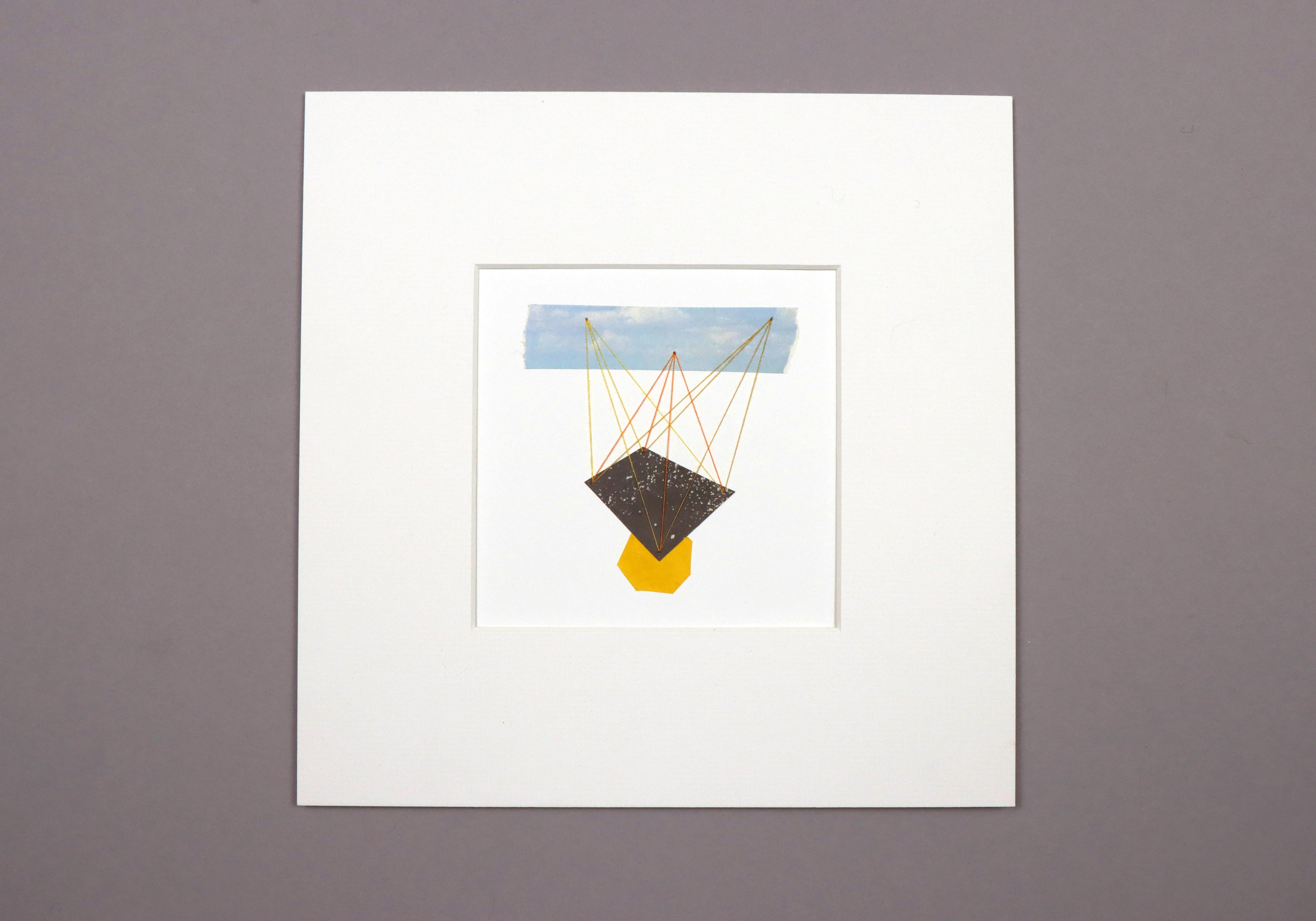<p>Artist Comments<br /> A minimalistic geometric abstraction, part of artist John Gardner's newest series of mixed media works. He meticulously hand cuts vintage paper, something that has become a defining characteristic of his repertoire. The work