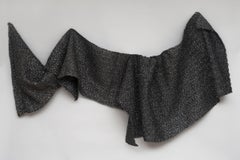 Contemporary Mixed Media Wall Sculpture, Installation, gehäkeltes Found MATERIAL