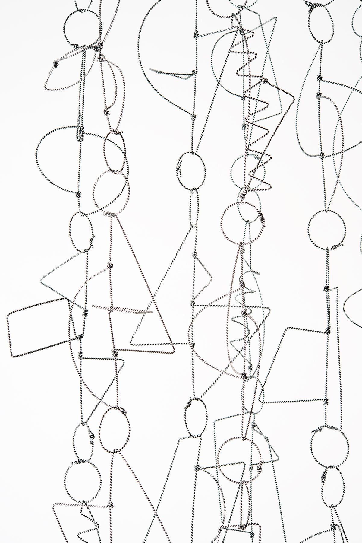 wire dandelion sculpture for sale