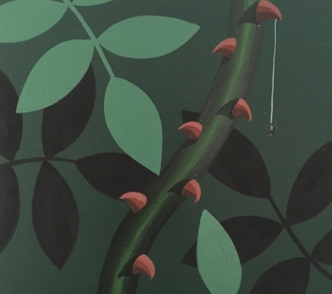 Untitled (Thorns) - Painting by John Garrett Slaby