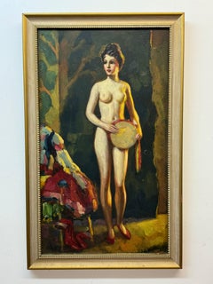 John Garth (1889-1971) female, nude, painting