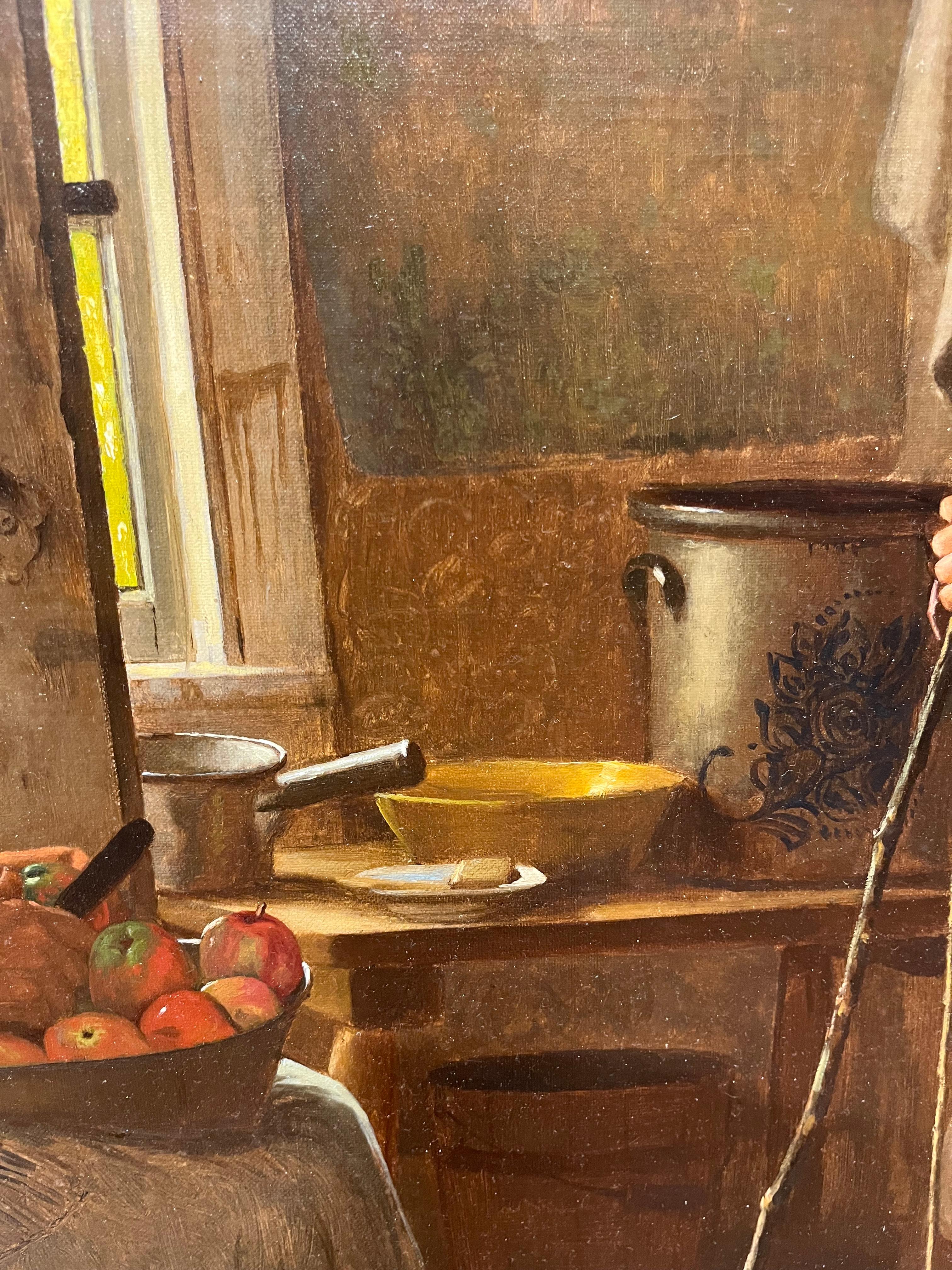 Ritratto di nonna e nipote intitolato 
