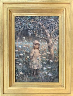 Das junge Mädchen in den Wäldern