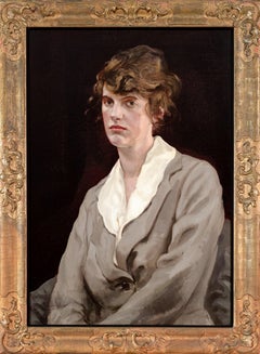 Portrait of the artist’s cousin, Gladys Coombs (1899-1963), c. 1920-25