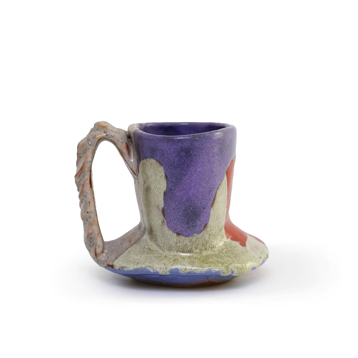 Oblong Mug (INV# NP3732)  - Contemporary Sculpture by John Gill