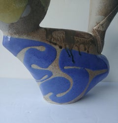 John Gill Large Ewer, Sculpture, Earthware/Ceramic/Pottery, Signed, Dated