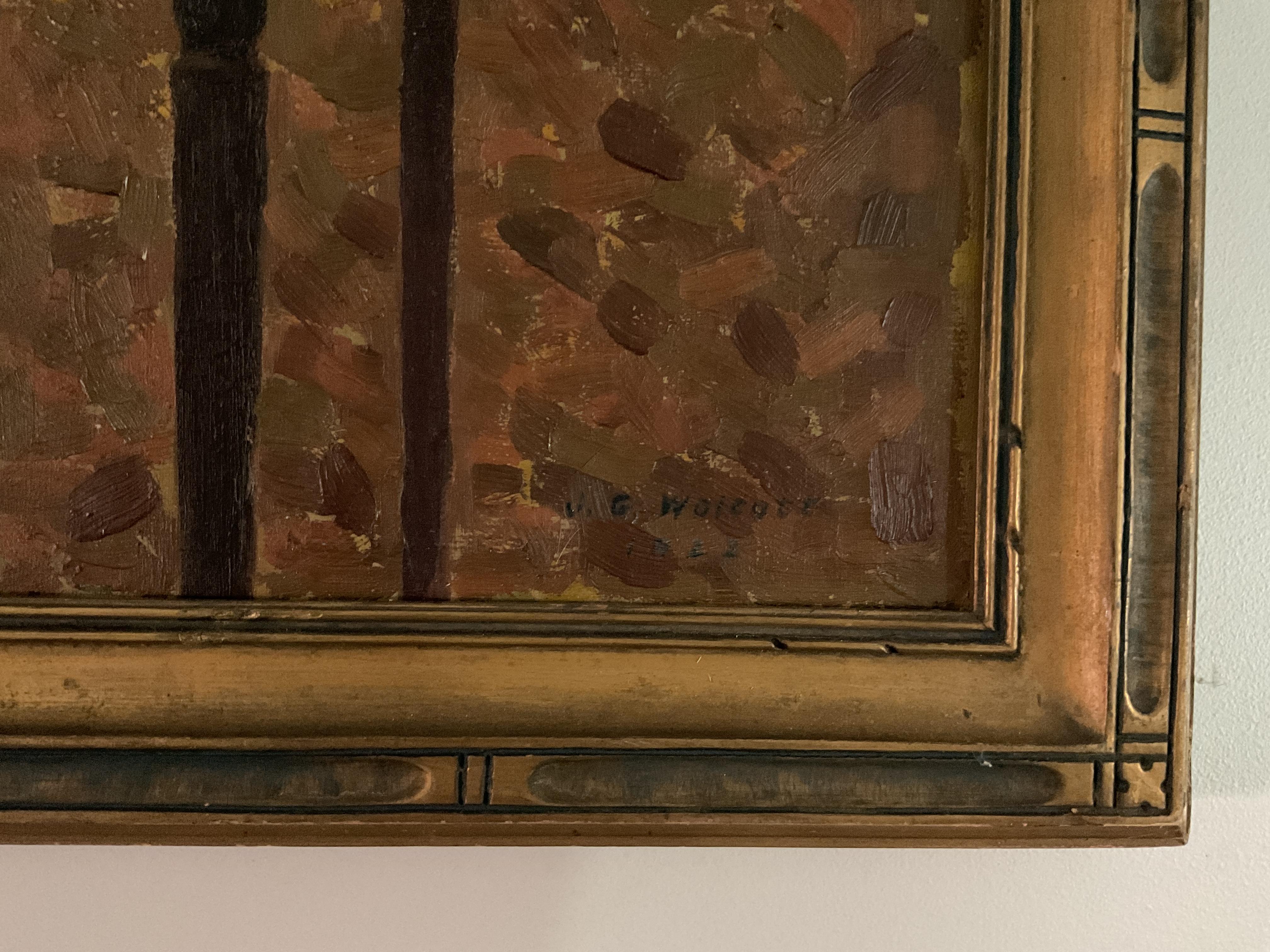 Pittura impressionista americana di interni e ritratti, 1922, area di Boston in vendita 2
