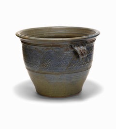 Planterette de cerámica de jardín John Glick Firmado