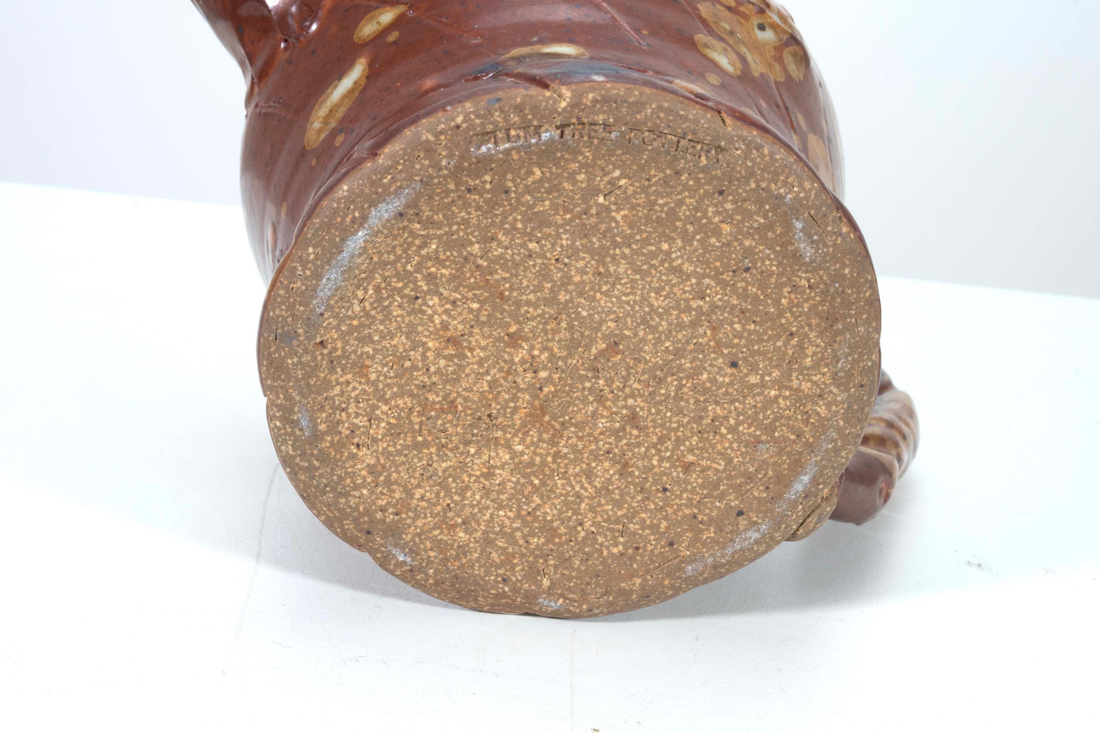 Portazucchero e lattiera in ceramica di John Glick con timbro Plum Tree Pottery in vendita 2