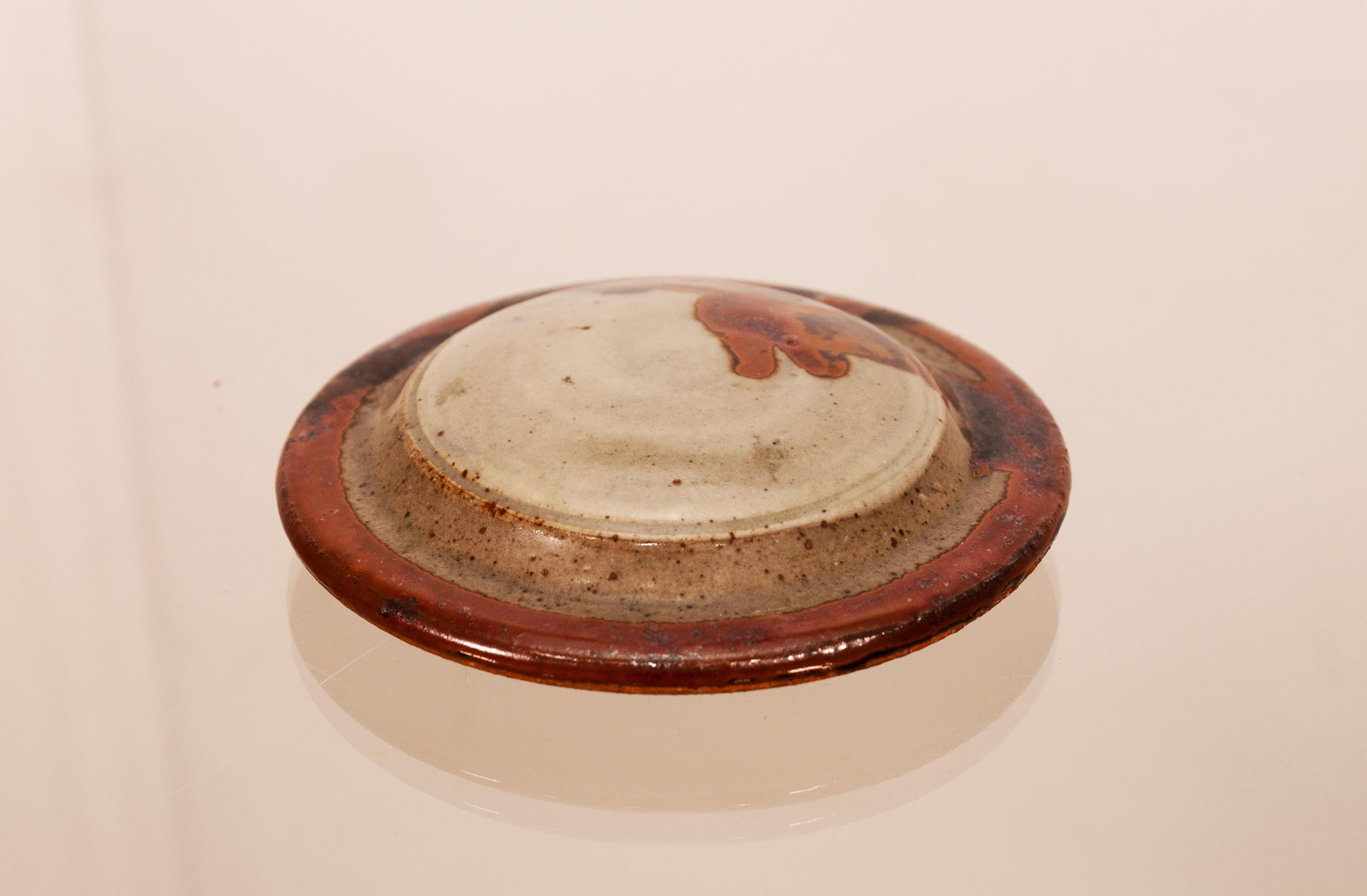 John Glick Creamer & Sugar Modernist Stoneware Glazed Ceramic Plum Tree Pottery 3