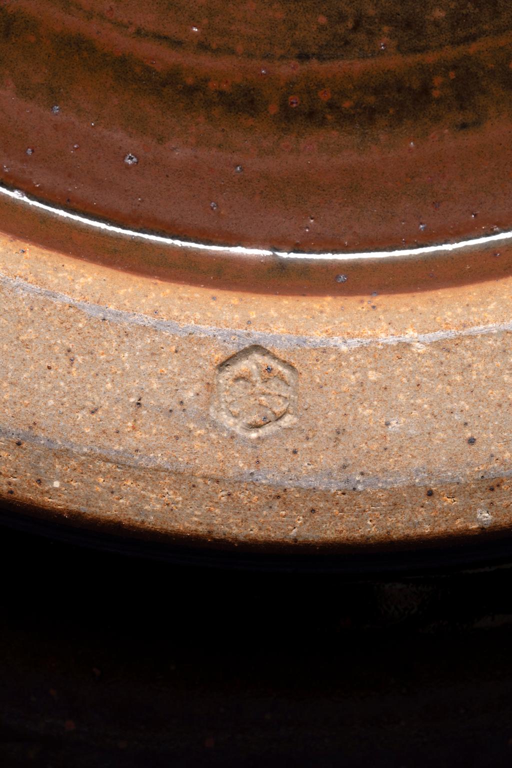 John Glick Plum Street Pottery Ceramic Charger Monumental  For Sale 3