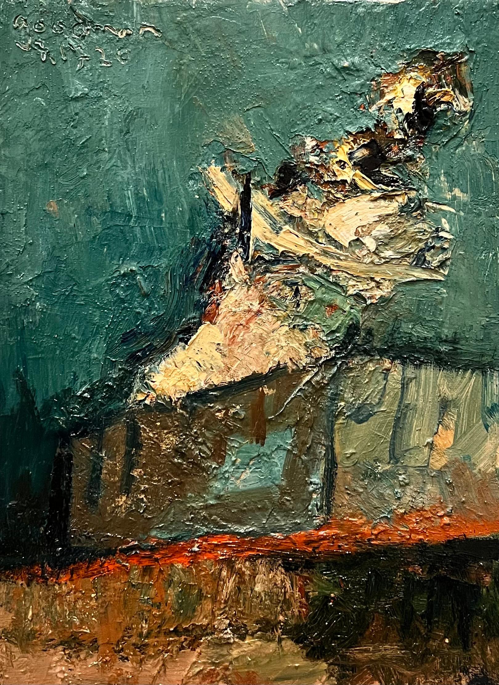 John Goodman Figurative Painting - Tilted Figure No. 13, 2020