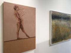 Figure No. 15, 2014 / dancer, oil on panel