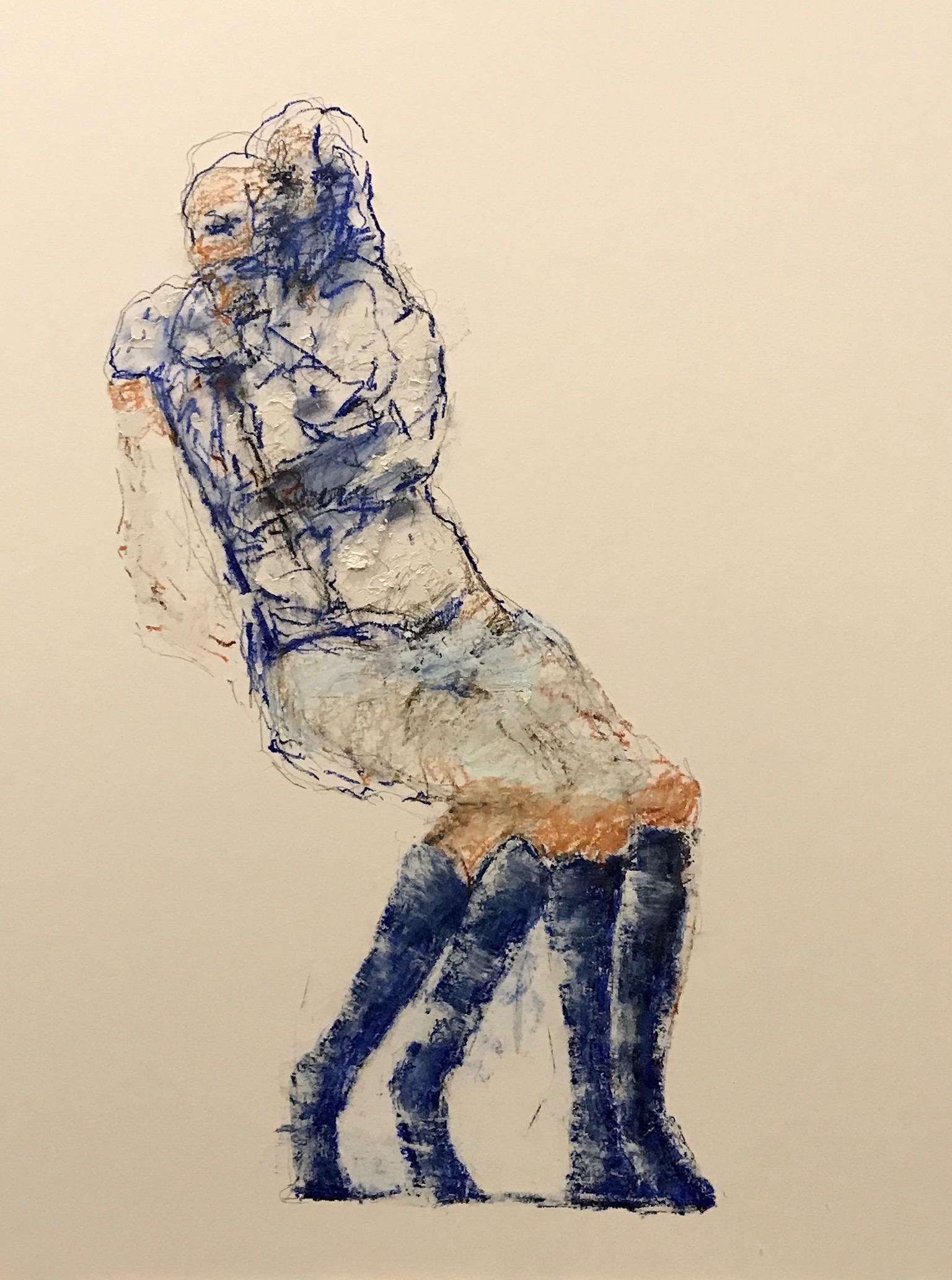 John Goodman Figurative Painting - Figure no. 17, 2017