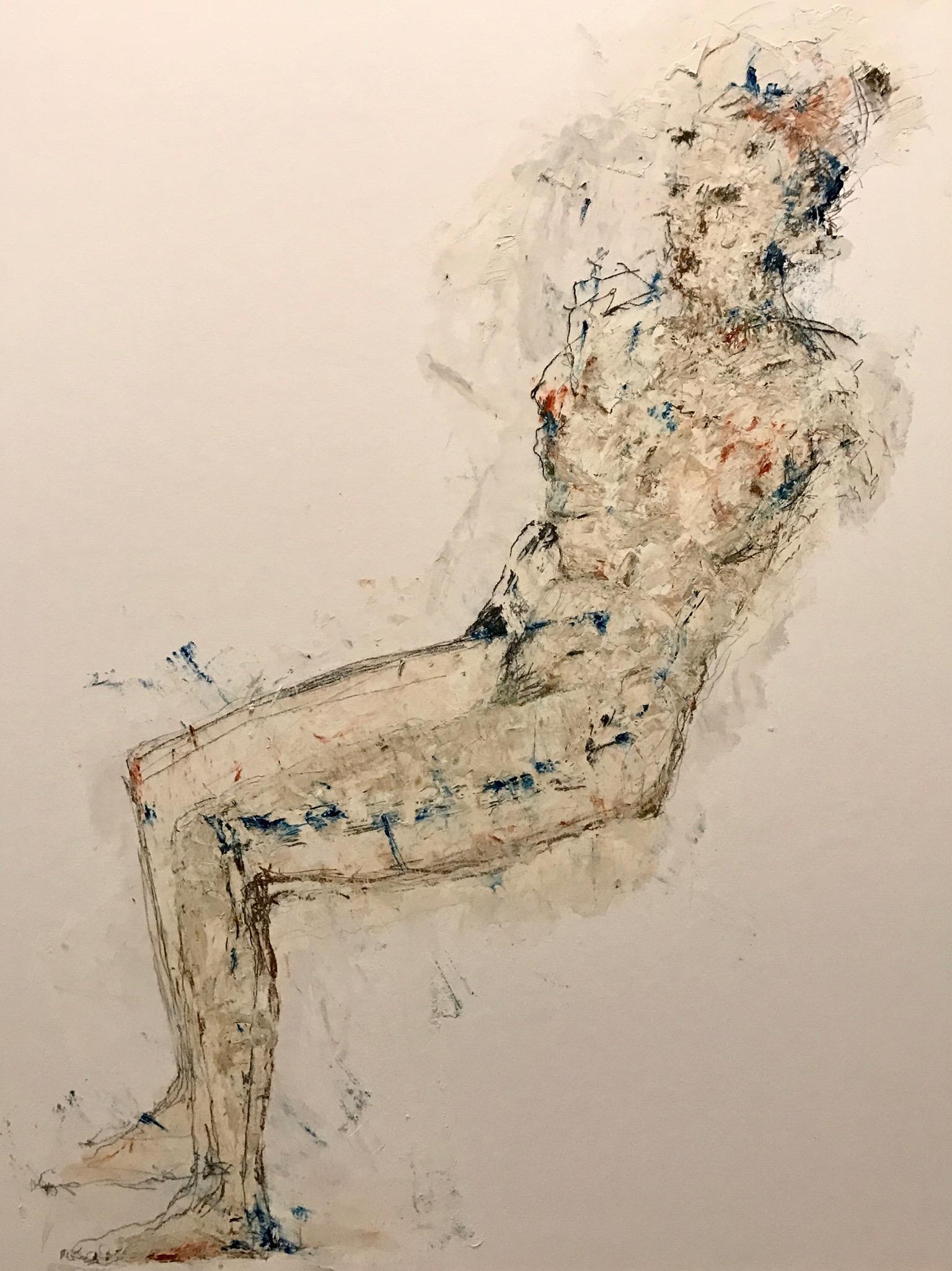 John Goodman Figurative Painting - Figure no. 4, 2017
