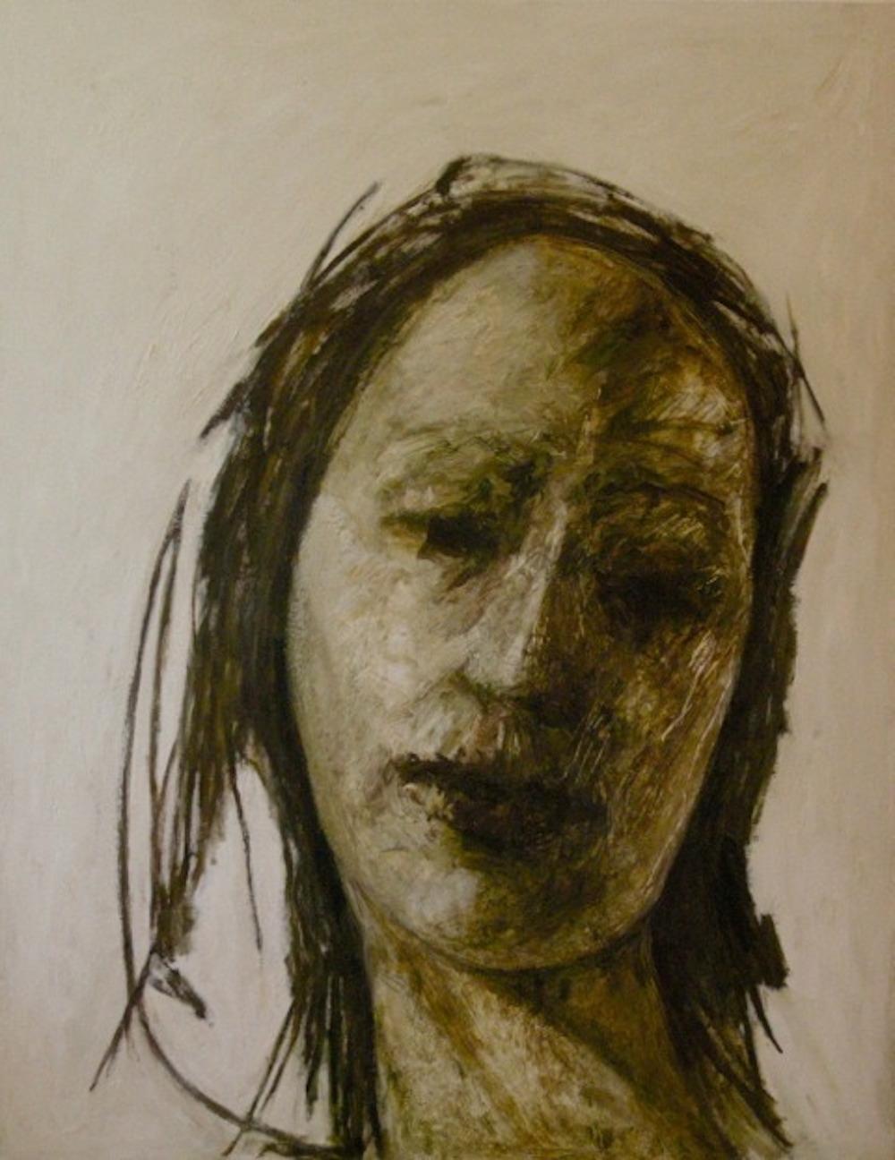 John Goodman Portrait Painting - Portrait No. 13, 2008
