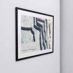 Quarry Near Louisburg (Industrial Aerial Grey Stone Landscape Photograph)