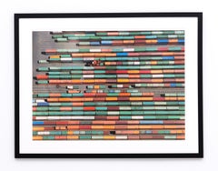 Trailer Yard, Washington (colorata fotografia aerea di paesaggio industriale)