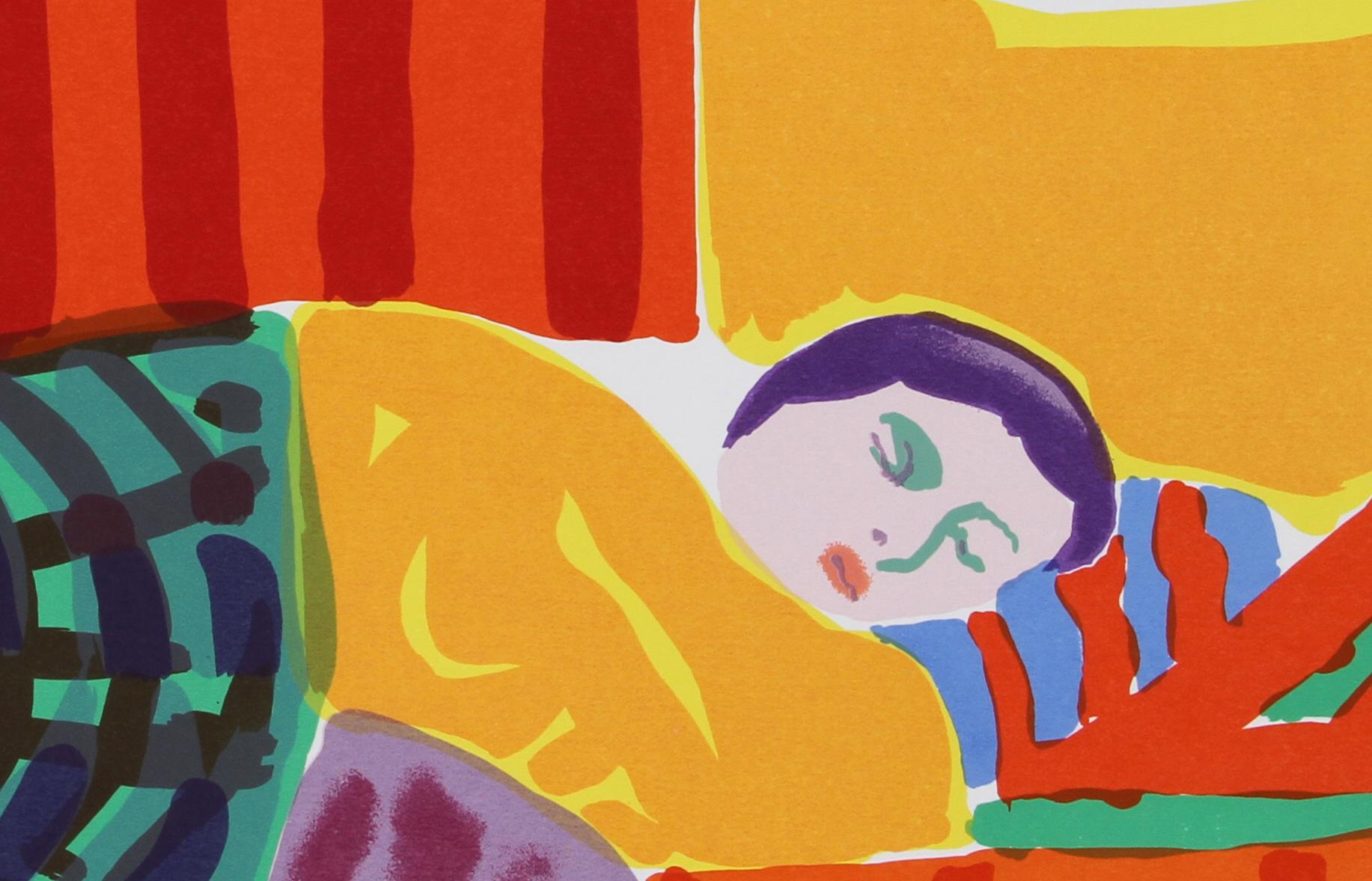 Sérigraphie Pop Art de John Grillo « Duerme » en vente 3