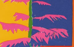 Kaleidoscope I, serigrafia psichedelica astratta di John Grillos