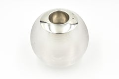 John Grinsell & Sons Birmingham Sterling Crystal Match Striker Holder Circa 1900