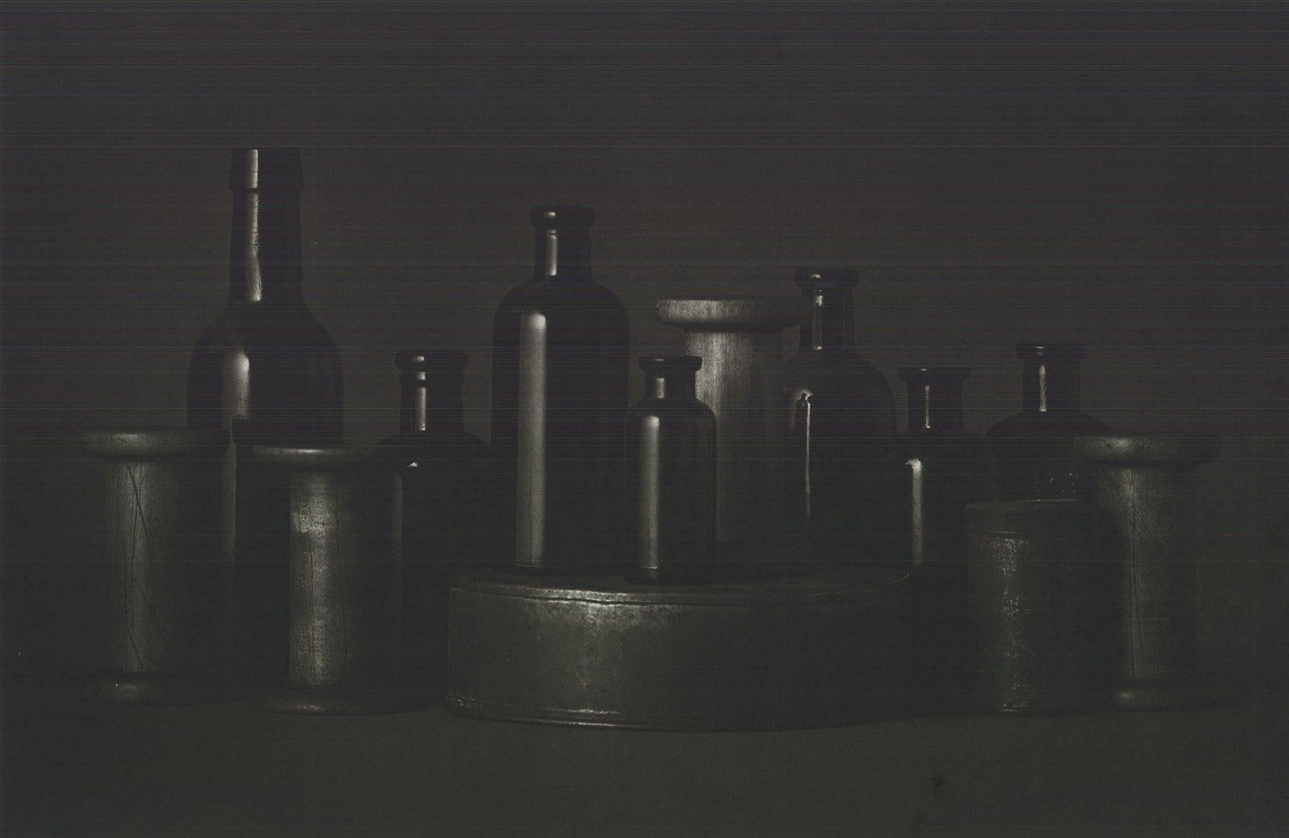 Die Ursprünge der Zeichnung (Schwarz), Black and White Photograph, von John Gruen