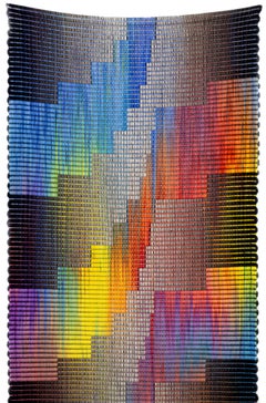 John Gunther Mid-Century Woven Fabric Wall Tapestry