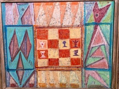 Fabric Abstract Paintings